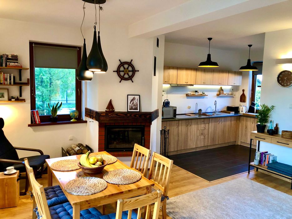 Dom letniskowy "Zatoka Mazury" nad Jeziorem Święcajty. Kal k.Węgorzewa