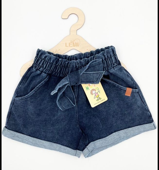 Dekatyzowane shorty, spodenki Maja 116