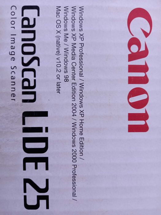 Scanner Canon modelo Lide 25 ultra compacto