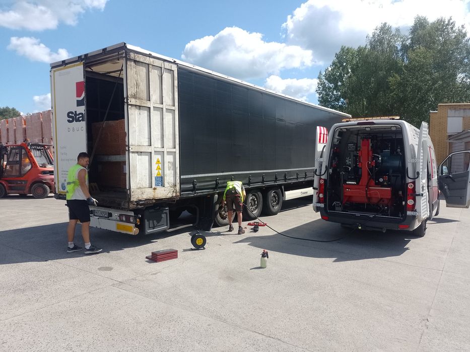 Mobilna wulkanizacja Tir  Zgorzelec A4 Olszyna A18 Drezno A4 Cottbus