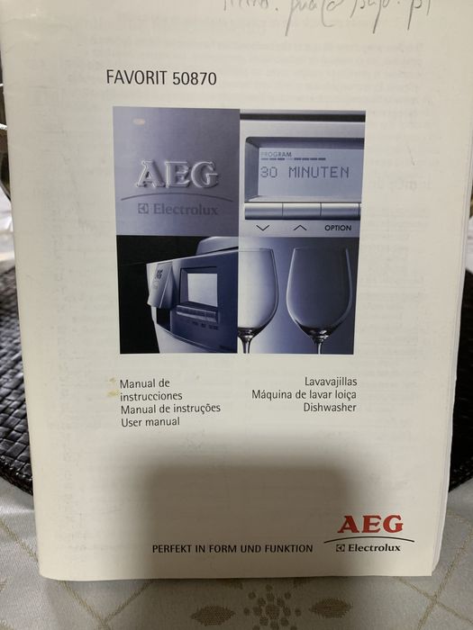 Maquina de Lavar Loiça AEG Electrolux 50870