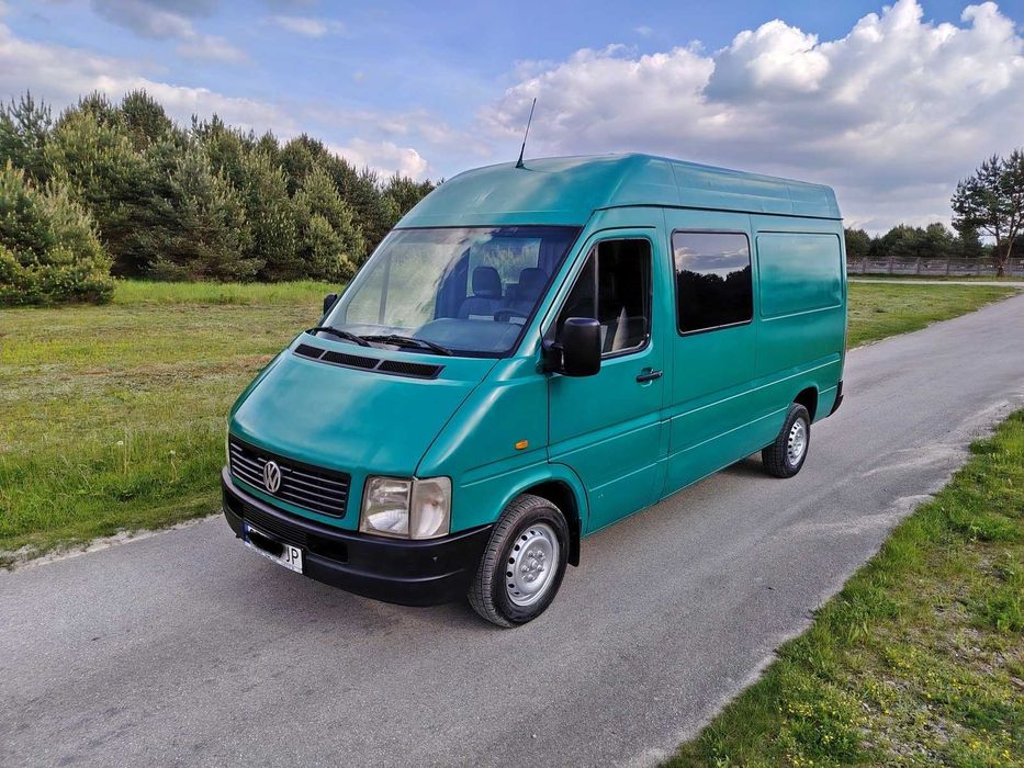 VOLKSWAGEN LT 35 L2H2 2001r 2.5TDI Przebieg 299tys 6 osob Blokada Most