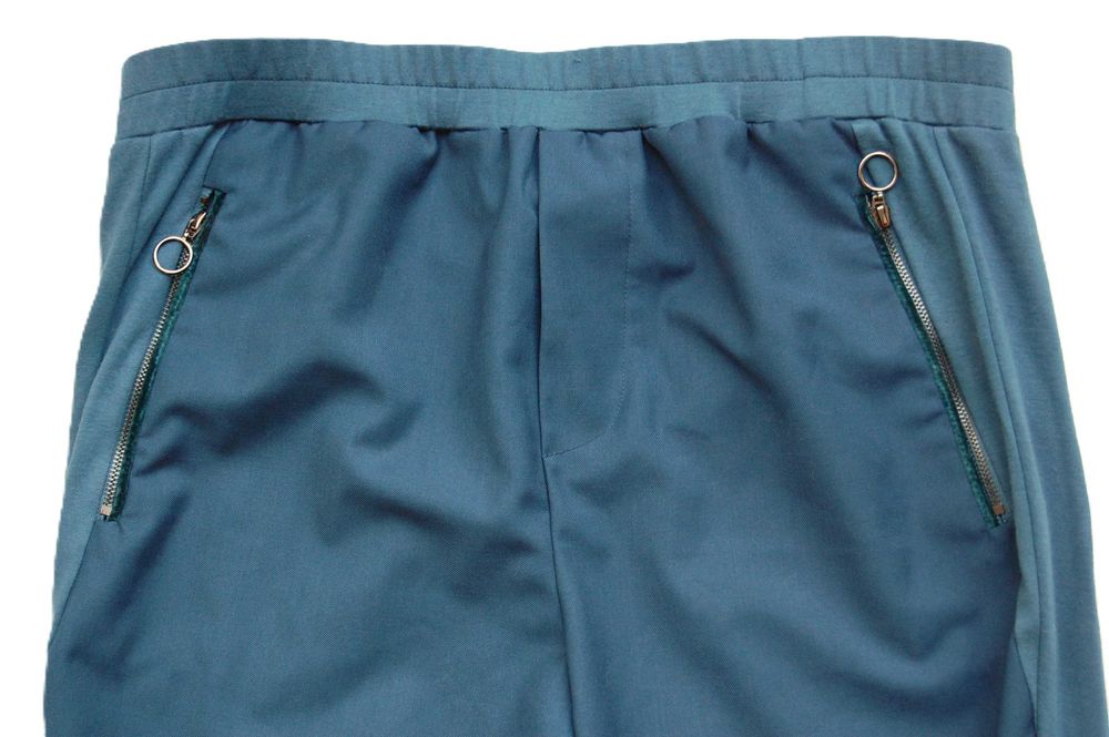 Spodnie damskie, cygarteki Pulz Jeans, 38 M, morski błękit