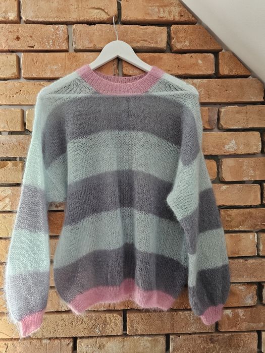 Sweter moher/jedwab