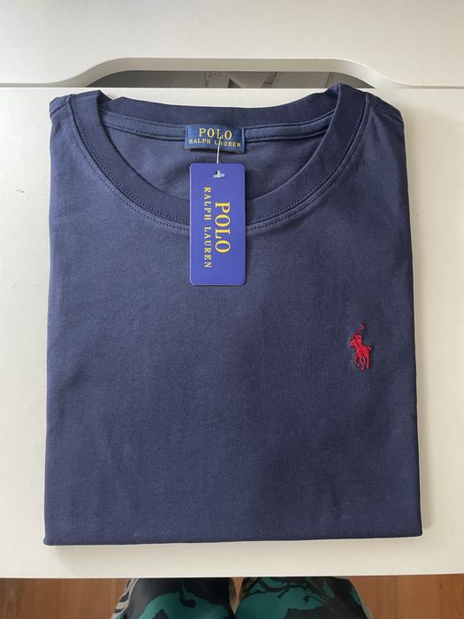 T-shirt ralph lauren azul-marinho