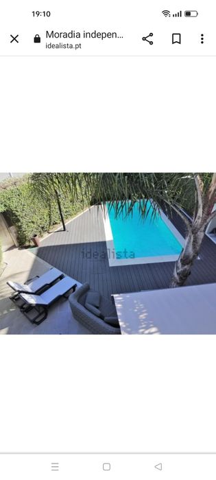 MORADIA V4  Piscina, Terraço e Jardim.