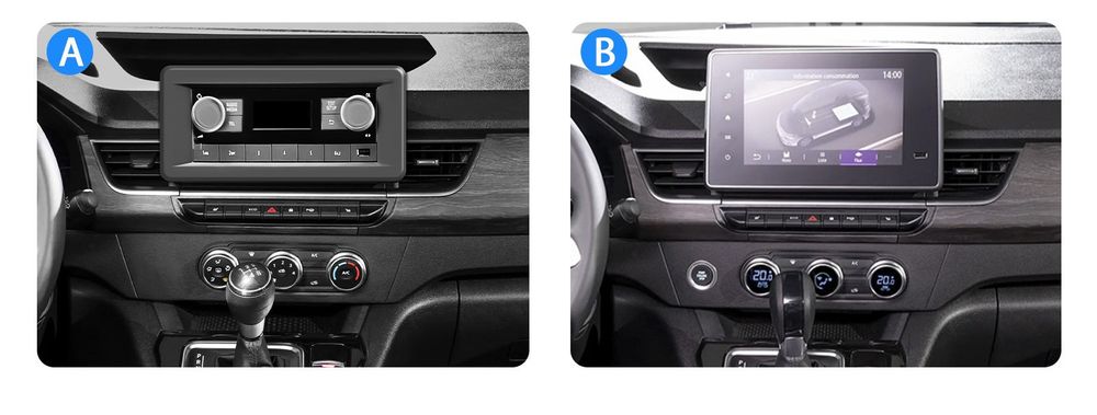 Rádio Android Renault Kangoo (2019 a 2025) 2/32GB Carplay GPS wifi BT