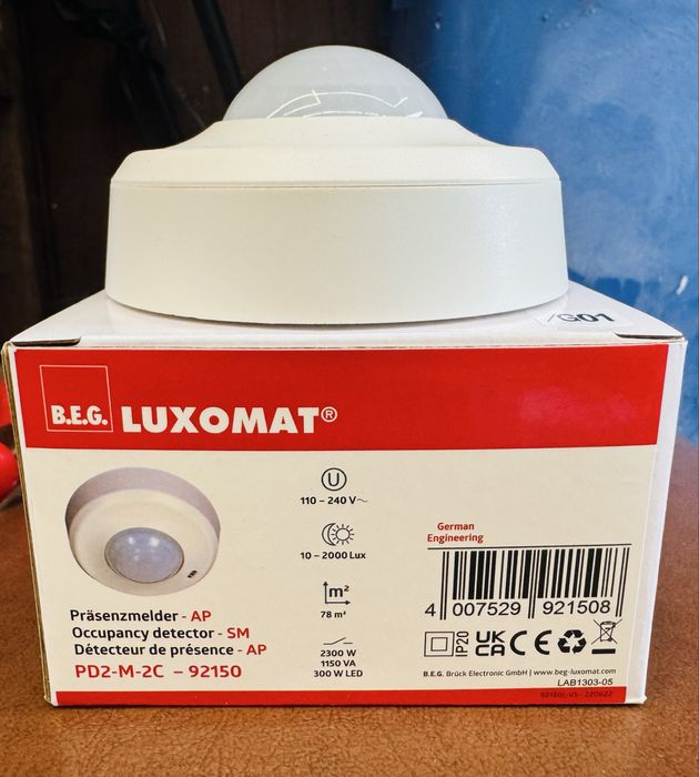 Czujka ruchu Luxomat PD2-M-2C - 92150