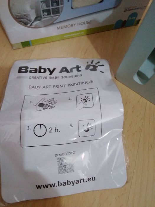 Bebé: Baby Art lembrança impressão pintada mão