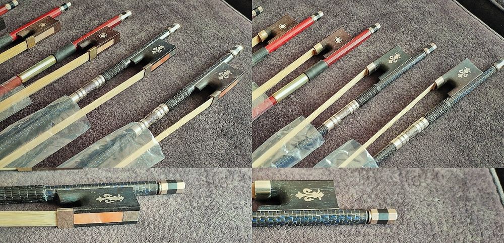 Violin Bows – Wood / Carbon – NEW64174815714049122