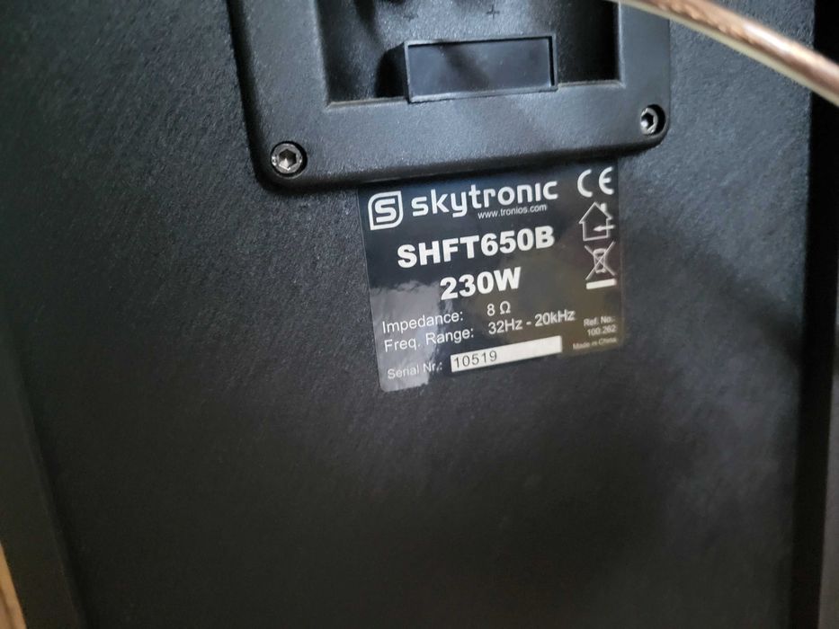 Kolumny głośnikowe SHFT650B skytronic 350 W