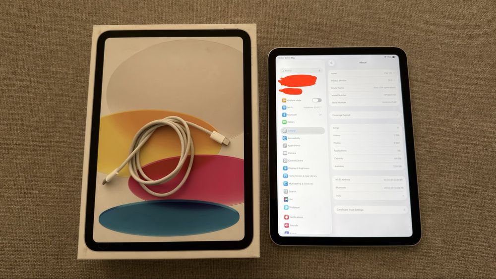 iPad 10ª Geração 10.9” 64GB Wi-Fi Prateado