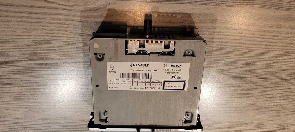 Radio Renault Scenic