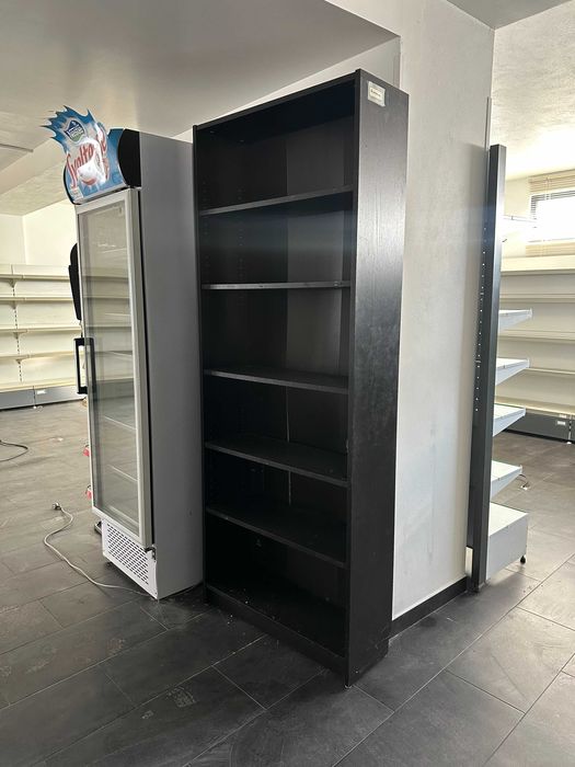 Estante IKEA preta 6 prateleiras – 28x80x202 cm