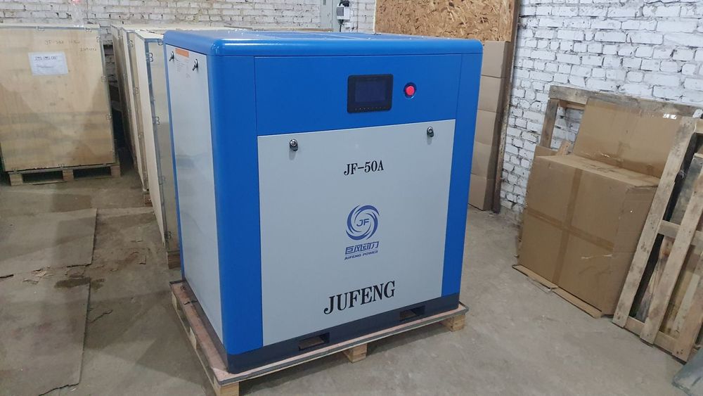 Винтовой компрессор 5 м3/мин 8 бар 30 кВт для пескоструя JF-40A JF-50A
