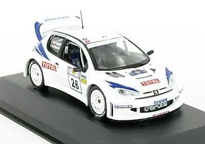 Peugeot 206 WRC Rallye Acropolis 2001 Ixo 1/43 novo em caixa