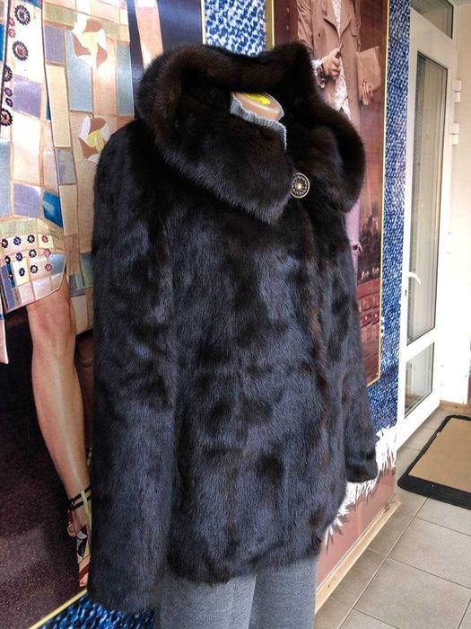 Норковый полушубок (автоледи)