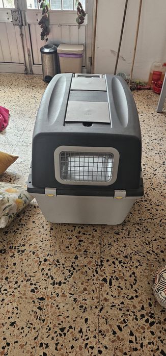 Caixa transportadora de cão