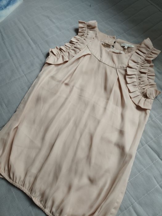 Bluzka River Island rozmiar 34, beżowa