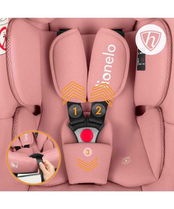 Fotelik samochodowy nosidełko 0-13kg CERTYFIKAT ADAC Lionelo Astrid