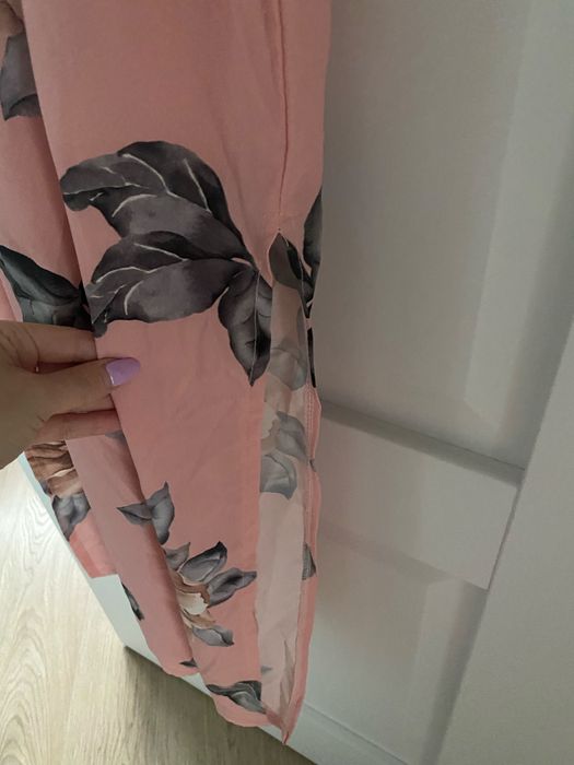 Sukienka maxi w kwiaty na lato s/m