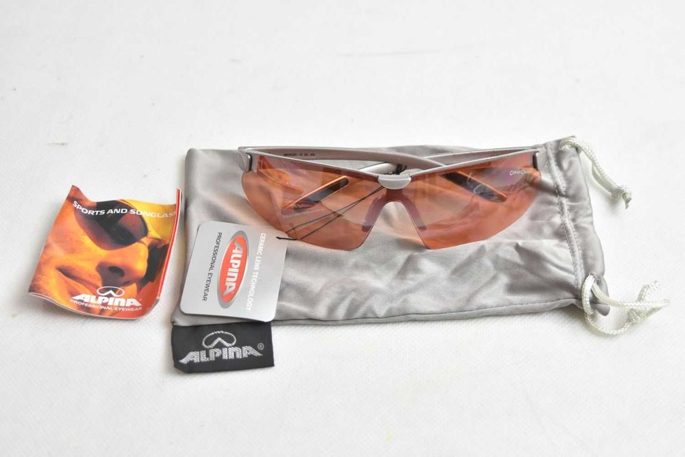 NIEUŻYWANE okulary rowerowe ALPINA DRIFT ! ceramic mirror