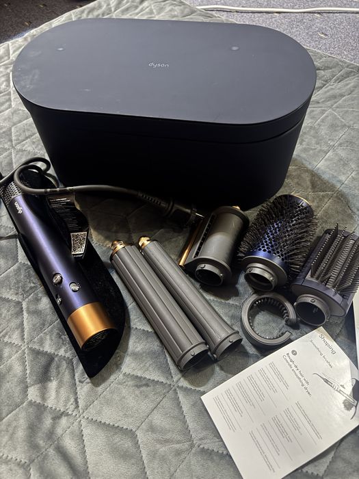 Фен Дайсон оригінал, стайлер dyson синій