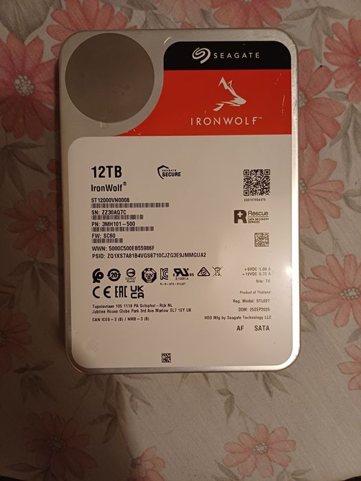 Seagate ironworf  12TB