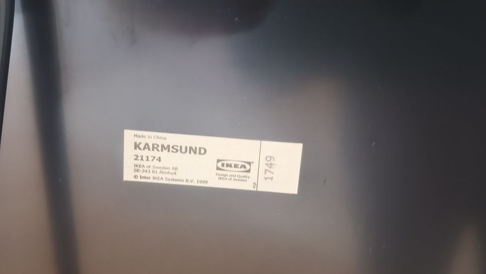 Ikea karmsund lustro stojące 40cmx167 cm
