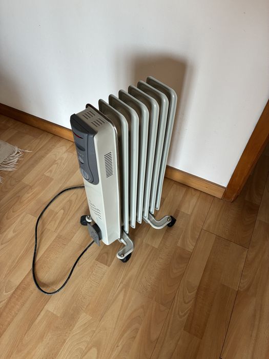 Aquecedor radiador óleo eléctrico irradiador quarto sala aquecimento