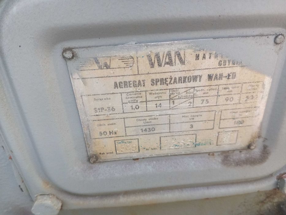 pompa sprężarka  kompresor Wan gwarancja
