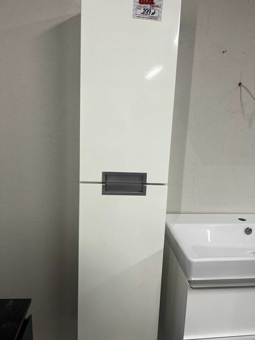 Słupek łazienkowy Cersanit Dahlia biały 35/140