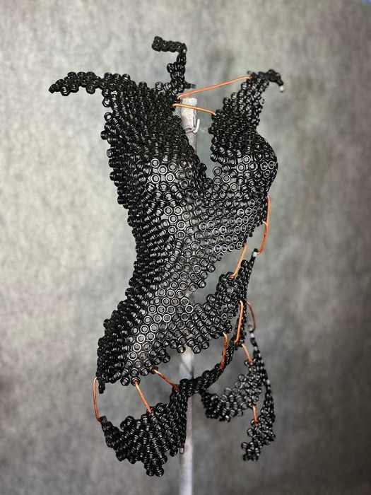 Декоративна фігура із гайок М8 (повністю ручна робота)