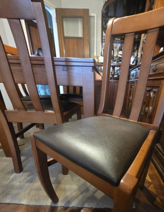 Mesa sala madeira maciça