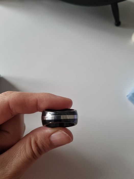 Ceramiczny perścionek, obrączka