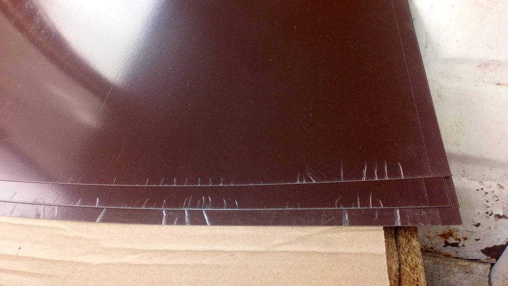 Blacha brazowa na okucia 125x200