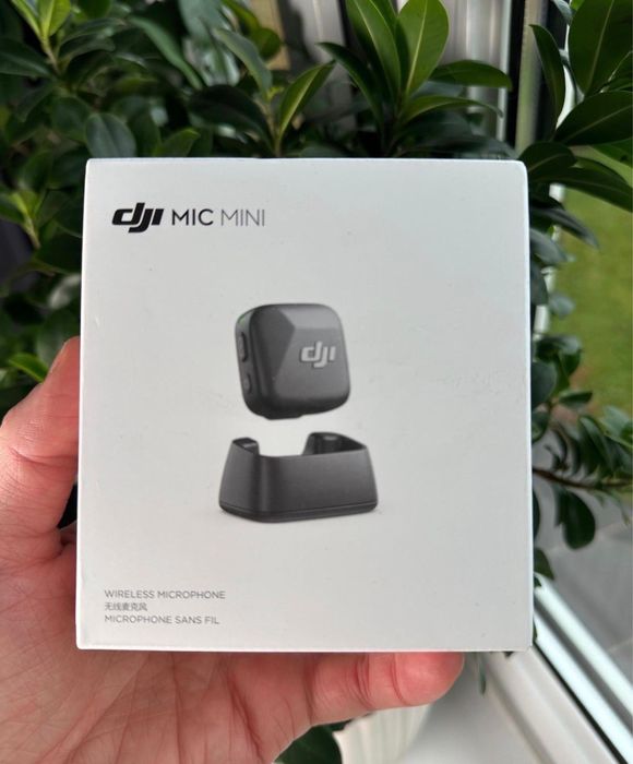 DJI Mic Mini Mikrofon Bezprzewodowy Do Kamer Smartfonów Aparatów DJI Osmo