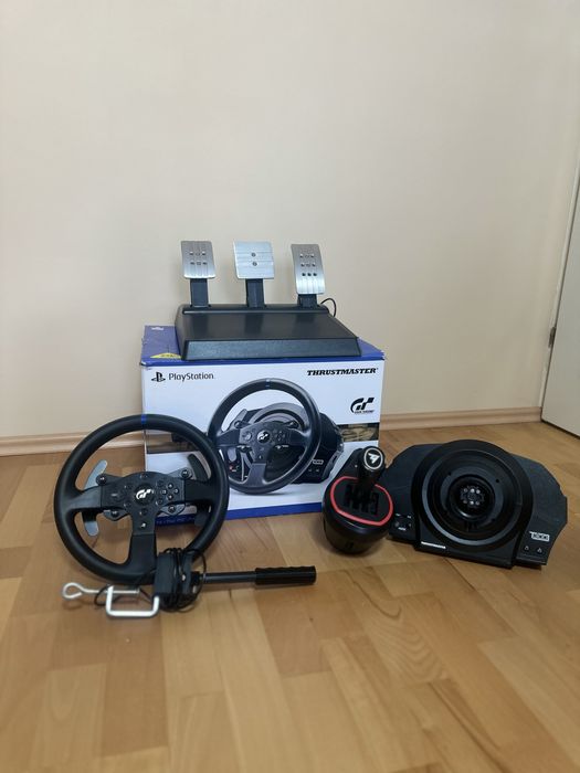 Kierownica Thrustmaster T300 RS GT + Shifter TH8S + Ręczny