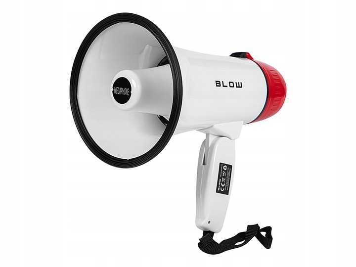 MEGAFON Głośny nagrywanie wzmacniacz głosu HORN Syrena 20W 108 dB