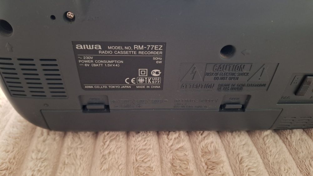 AIWA RM-77 Radiomagnetofon . Ładny stan wizualny.