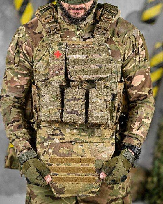 Плитоноска + РПС в зборі повний комплект підсумків мультикам тактична