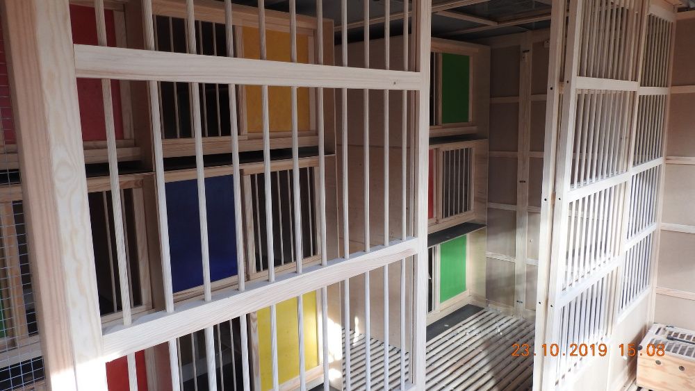 Gołębnik 2V 27x3m wyposażenie LUX