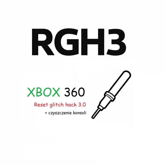 Przeróbka RGH3 Xbox 360