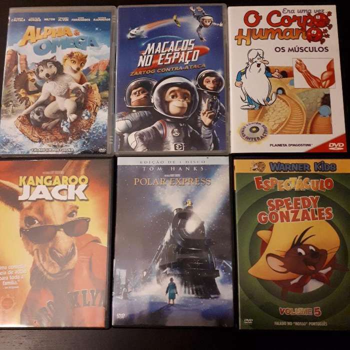 Filmes infantis como novos