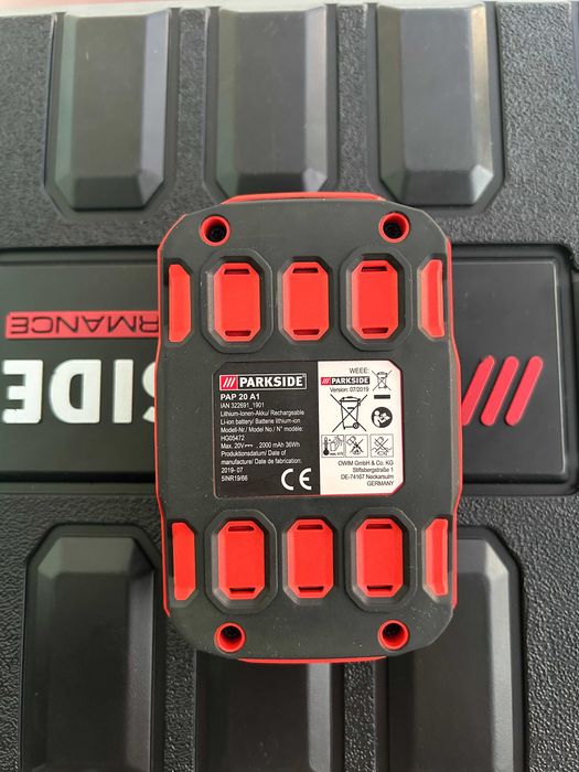 Шуруповерт безщітковий PARKSIDE Performance PABSP 20 B НОВИЙ!