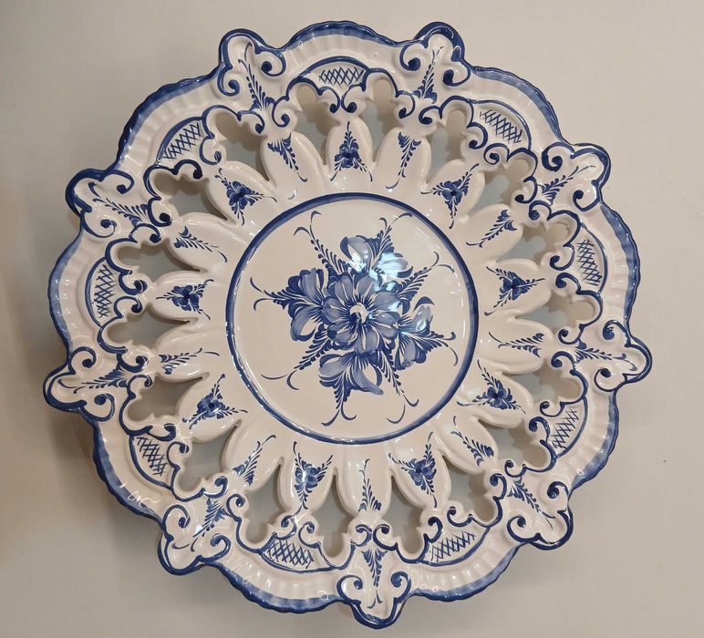 7 pratos decorativos grandes