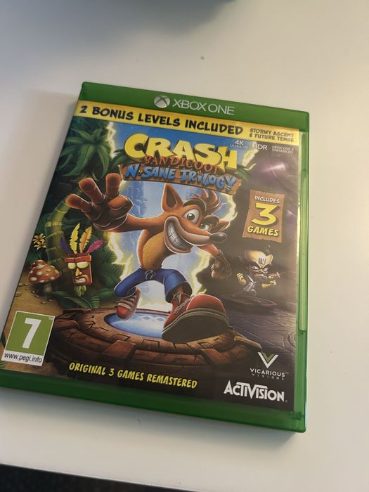 Crash bandicoot insane trilogy xbox one