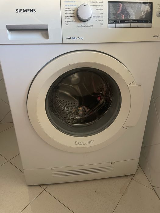 Maquina Avariada de lavar e secar Siemens