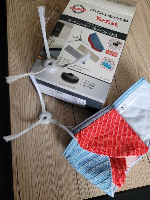Rowenta Tefal akcesoria X-plorer Serie 95 szczoteczki i mopy.