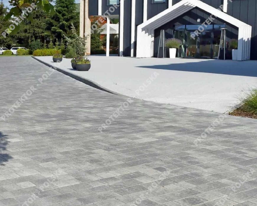 kostka Trento POLBRUK betonowa płyta taras przejście ścieżka weranda